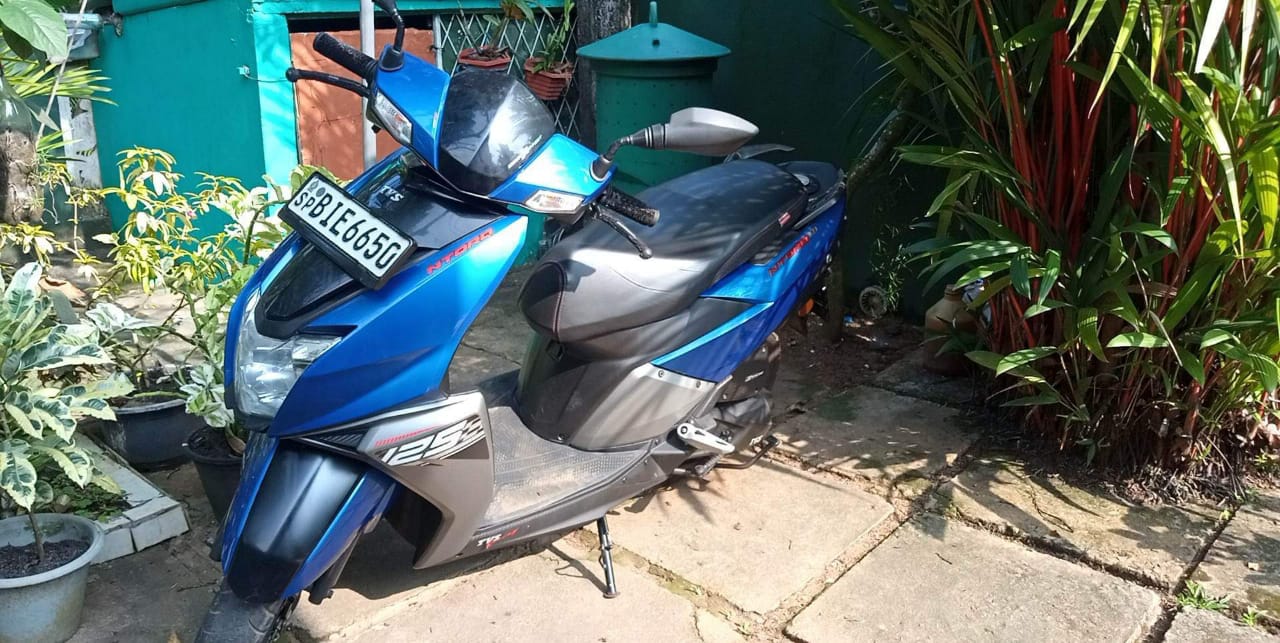 Скутер Tvs Ntorq 125, Унаватуна,  Шри-Ланка, 210.00$ в месяц